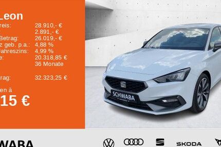 Seat Leon 5.603 km 27.910 &euro; Gersthofen 86368