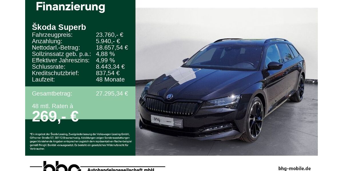 Skoda Superb 107.733 km 23.760 &euro; Rottweil 78628