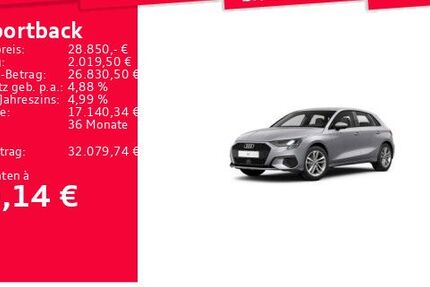 Audi A3 28.452 km 28.450 &euro; Frankfurt am Main 60314