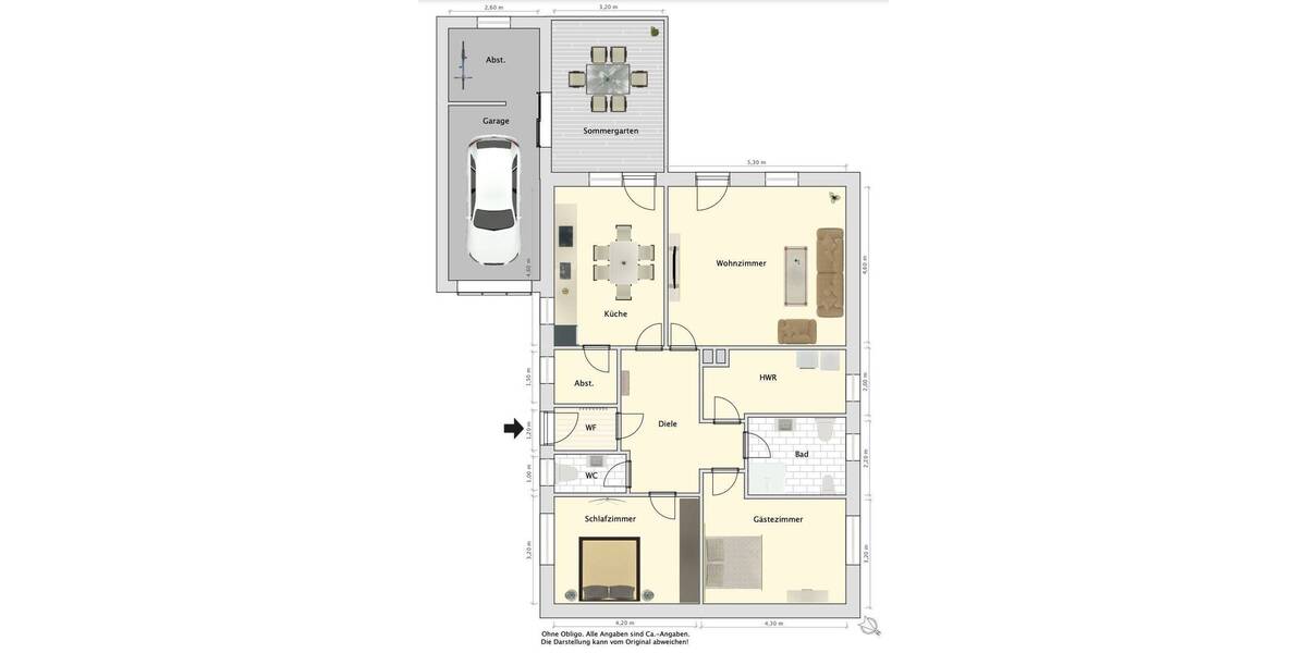 Einfamilienhaus Sande - 3 Zimmer, 112 m&sup2;, 290.000&euro; | Angebot:26825654