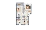 Etagenwohnung Künzelsau - 3 Zimmer, 67 m&sup2;, 179.000&euro; | Angebot:27096385