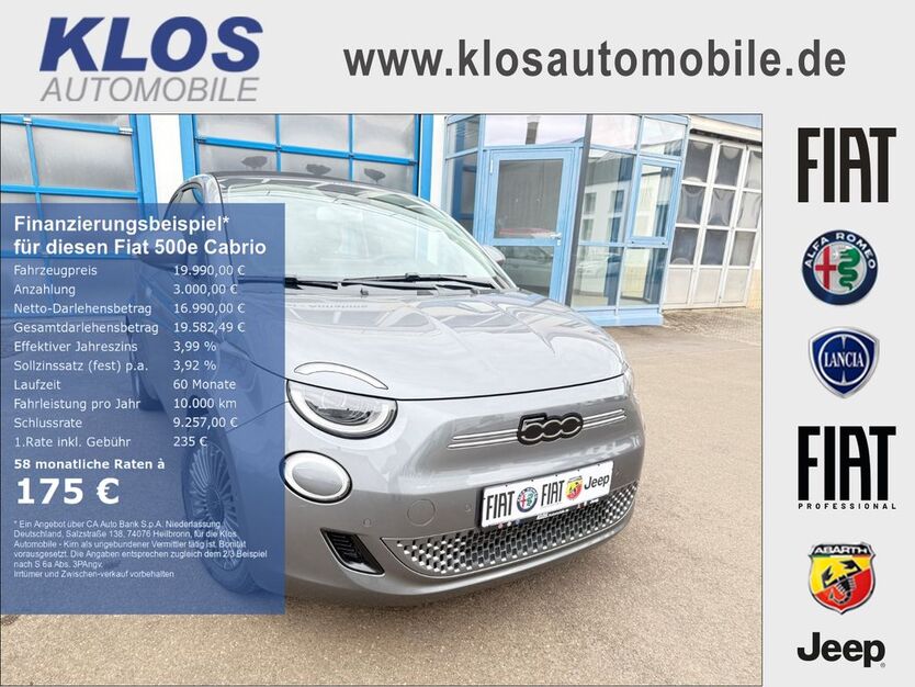 Fiat 500e 26.630 km 19.990 € Kirn 55606