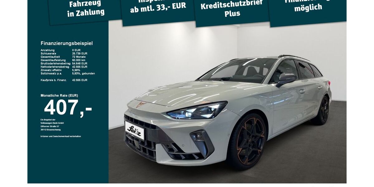 Cupra Leon 11.105 km 42.555 &euro; Kaufbeuren 87600
