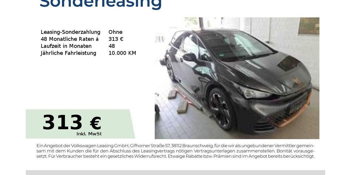 Cupra Born 21.838 km 27.940 &euro; Bernburg 06406