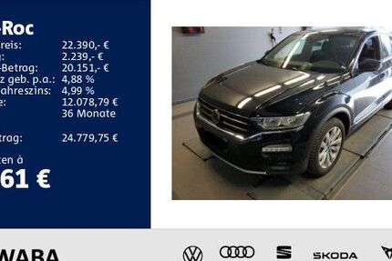 VW T-Roc 60.200 km 22.390 &euro; Gersthofen 86368