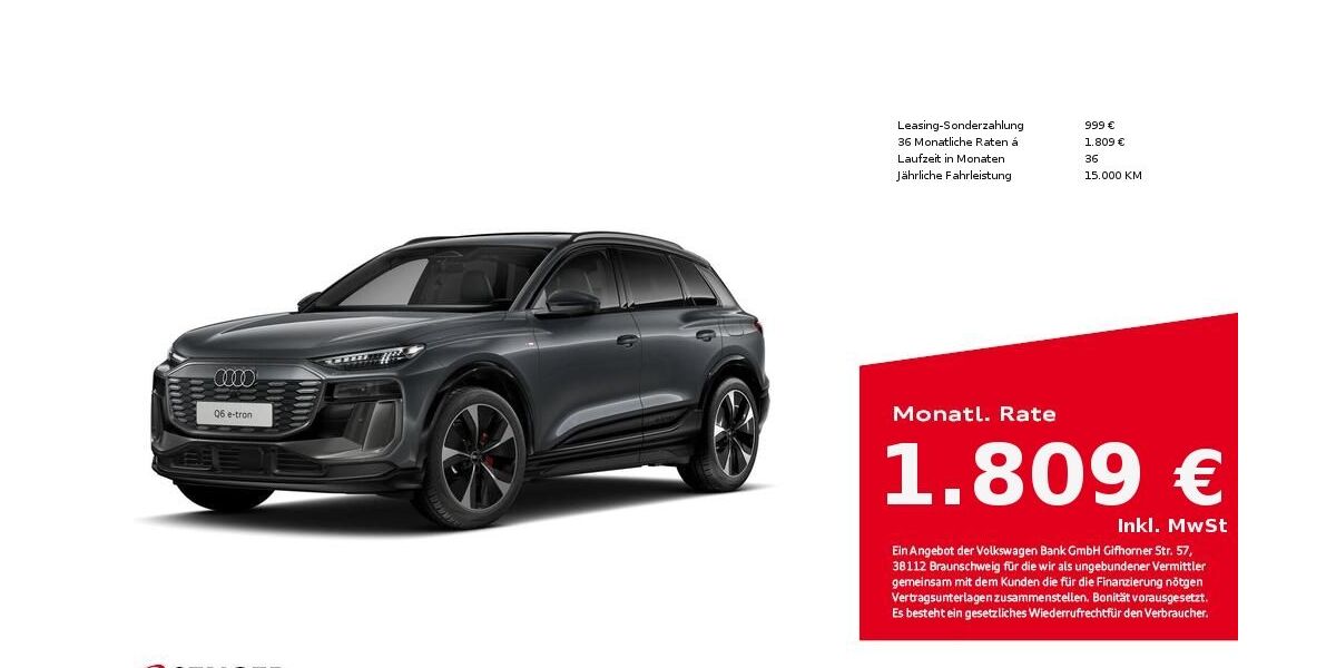 Audi Q6 e-tron 22.750 km 103.500 &euro; Lübeck 23556