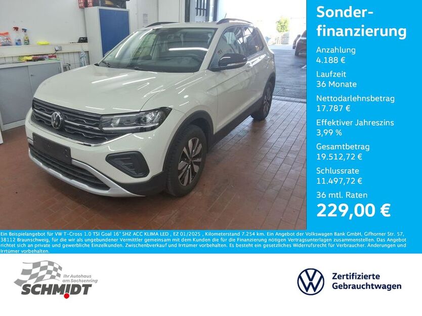VW T-Cross 7.254 km 21.975 € Bernsdorf 09337