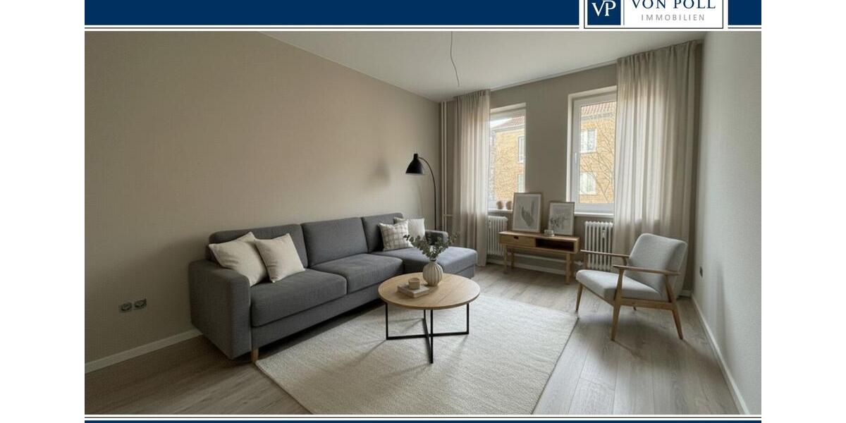 Etagenwohnung Kiel Gaarden-Ost - 2 Zimmer, 47 m&sup2;, 752&euro; | Angebot:25539264