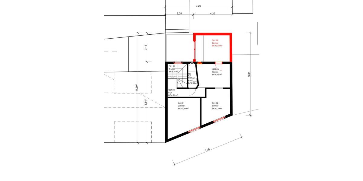 Mehrfamilienhaus, Wohnhaus Mainz Laubenheim - 5 Zimmer, 80 m&sup2;, 550.000&euro; | Angebot:25272952