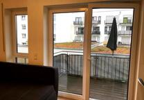 1 Zimmer Wohnung, möbliert, Einbauküche, Balkon, nähe FH