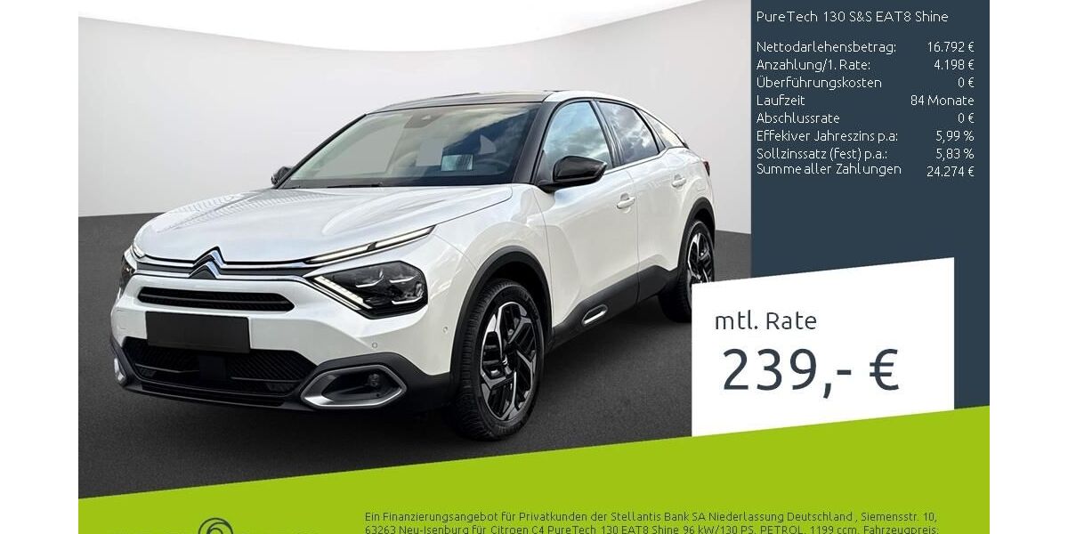 Citroen C4 17.378 km 20.440 &euro; Ahaus 48683