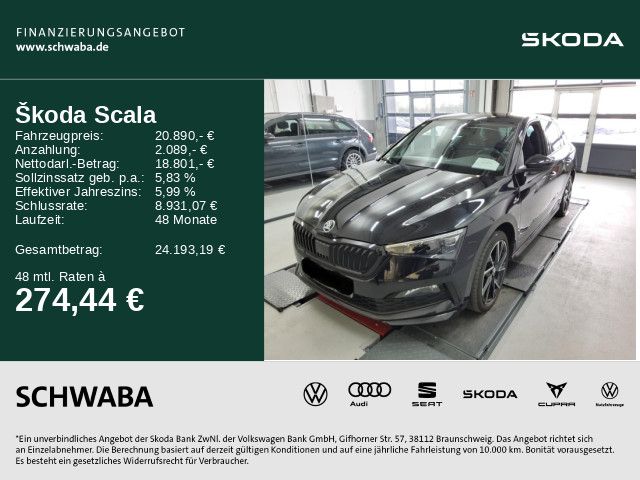 Skoda Scala 49.652 km 20.890 € Gersthofen 86368