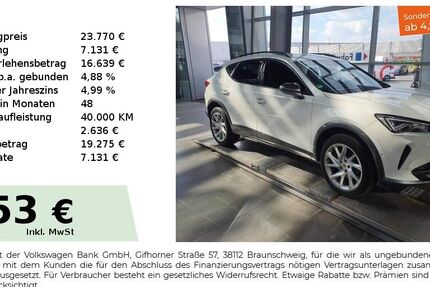Cupra Formentor 17.250 km 23.770 &euro; Nürnberg 90441