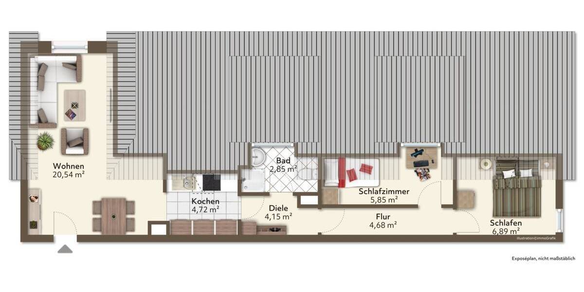 Etagenwohnung Dorum-Neufeld Neufeld - 3 Zimmer, 48 m&sup2;, 145.000&euro; | Angebot:26154931