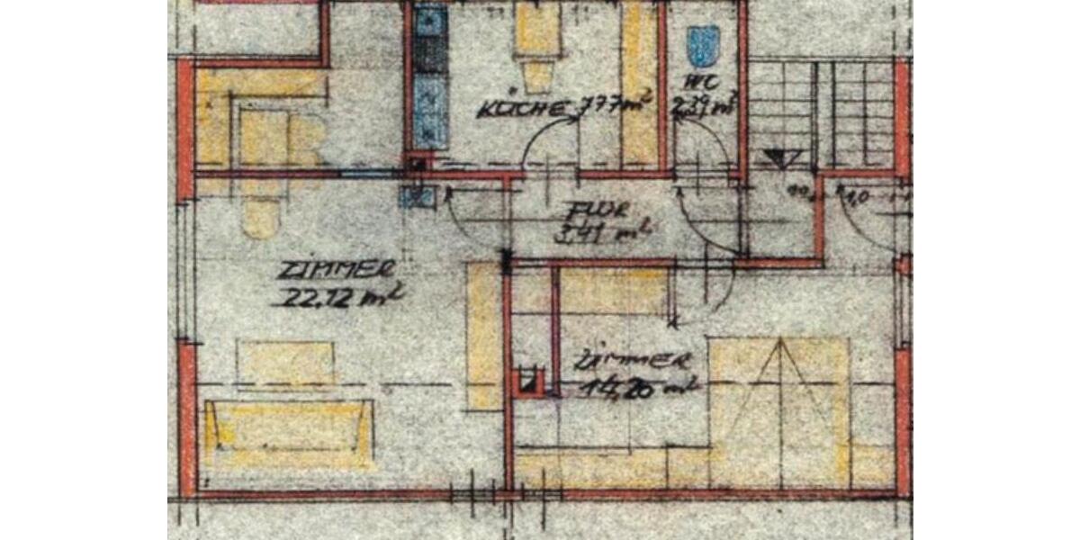 Dachgeschoßwohnung Birkenfeld - 2.5 Zimmer, 50 m&sup2;, 700&euro; | Angebot:24785548