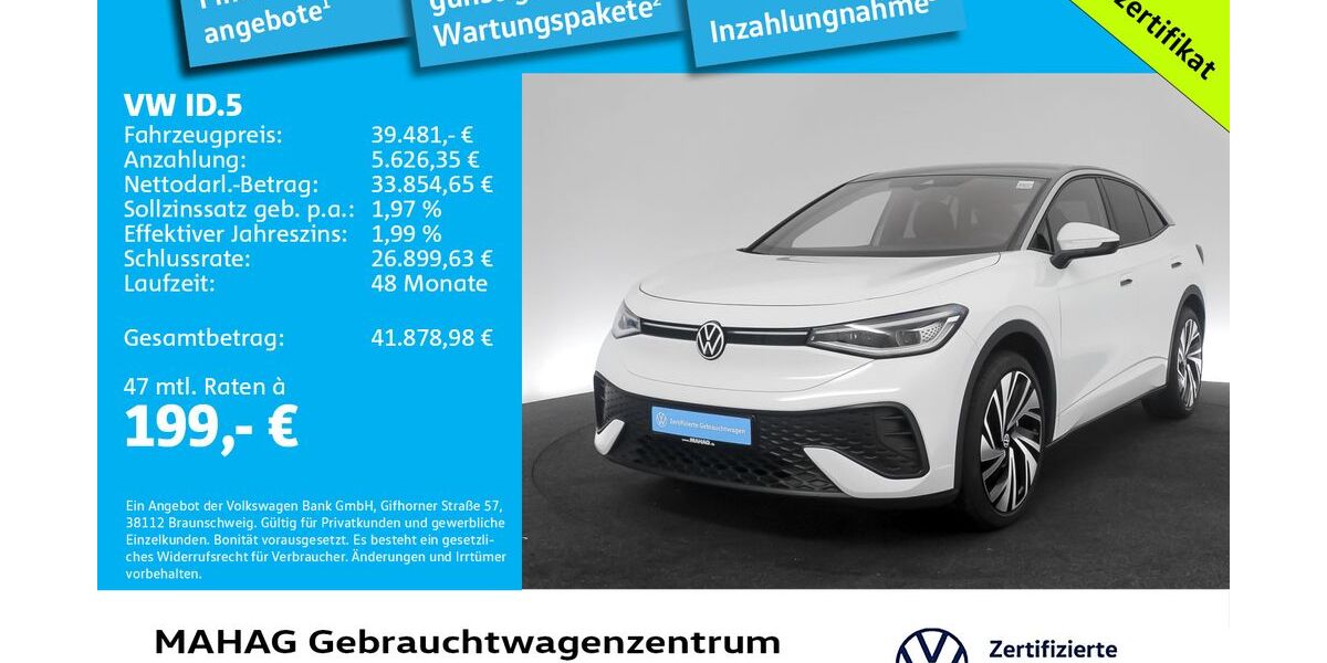 VW ID.5 9.269 km 39.481 &euro; München 80935