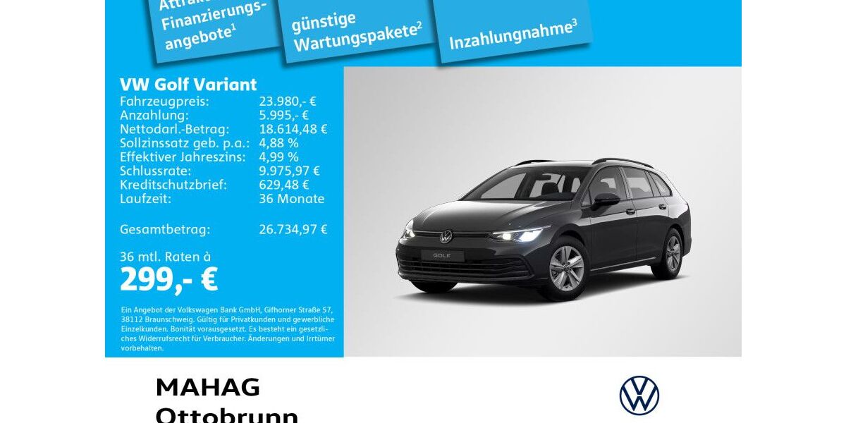 VW Golf 14.846 km 23.980 &euro; Ottobrunn 85521