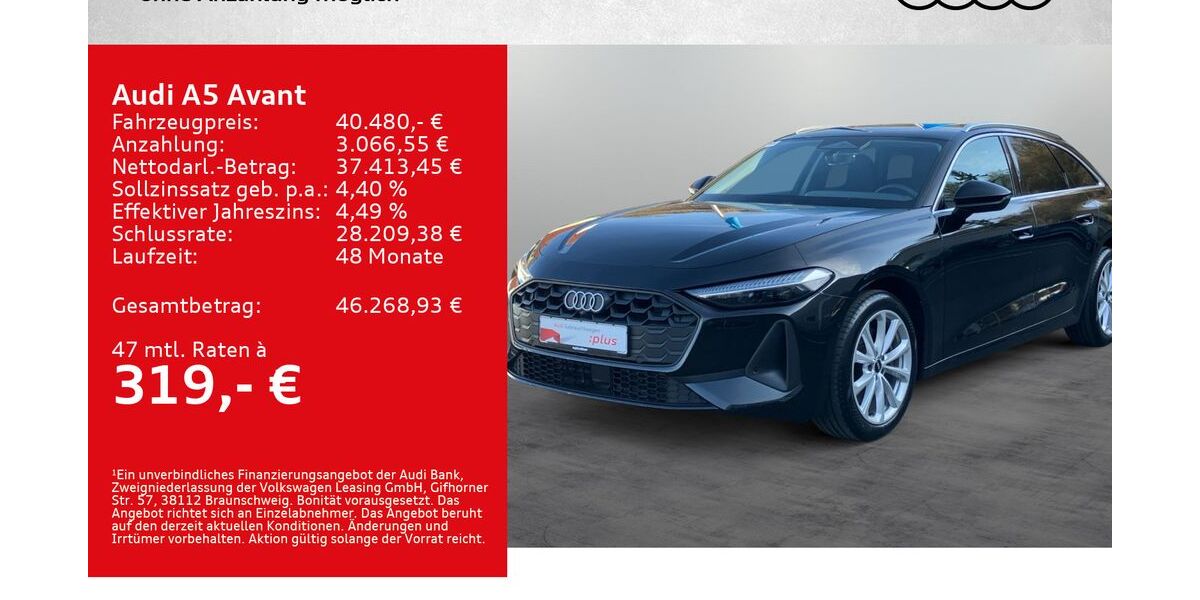 Audi A5 29.000 km 43.880 &euro; Kitzingen 97318