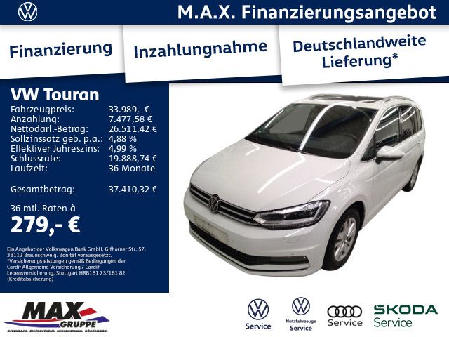 VW Touran 34.600 km 33.989 &euro; Bischofsheim 65474