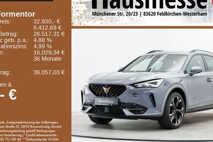 Cupra Formentor 38.807 km 32.930 &euro; Feldkirchen/Westerham 83620