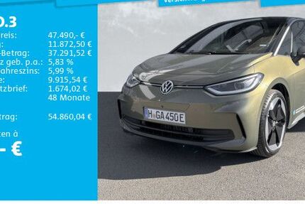 VW ID.3 11.500 km 44.950 € Hannover 30655