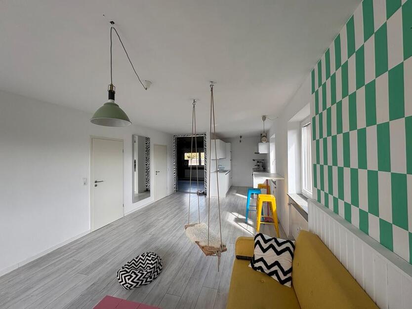 Hippe Wohnung mit Loftcharakter und traumhaftem Ausblick