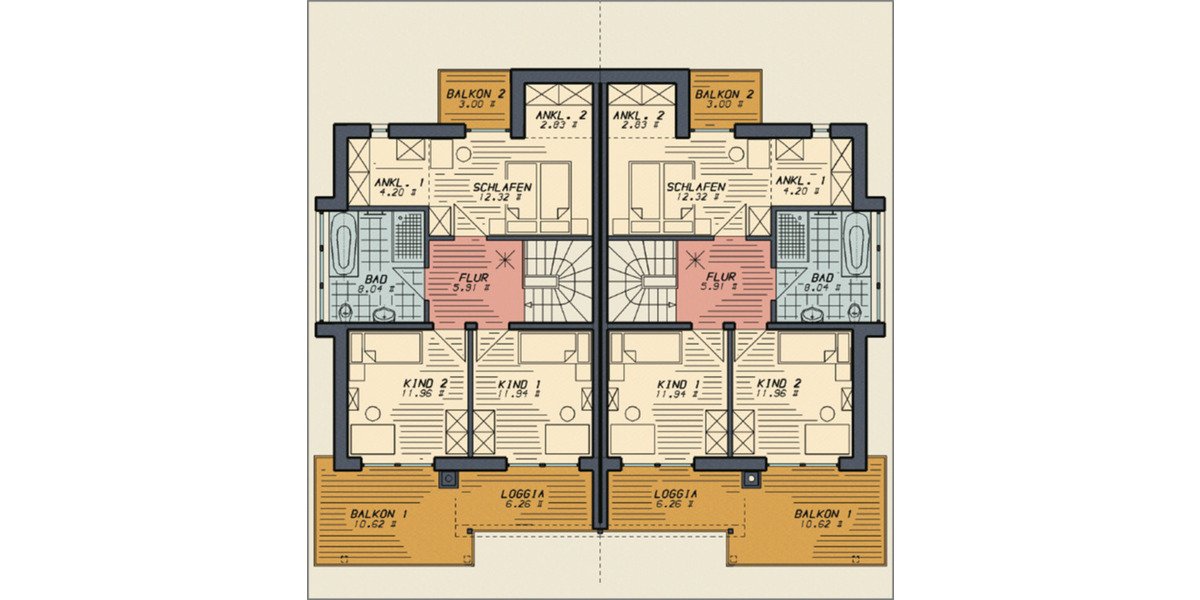 Doppelhaushälfte Pinnow - 4 Zimmer, 140 m&sup2;, 1.300&euro; | Angebot:26009205