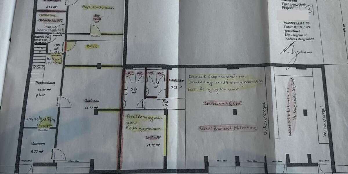 Gastronomie in Darmstadt 1.450.000 € 348 m² zimmer