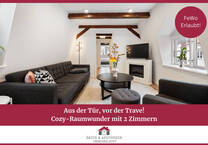 Aus der Tür, vor der Trave! Cozy-Raumwunder mit 2 Zimmern