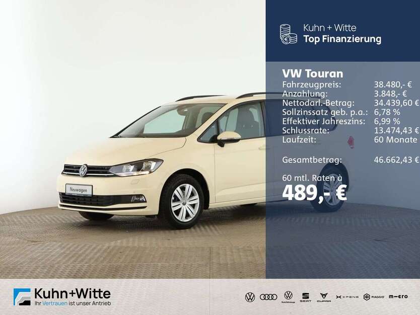 VW Touran 1.500 km 38.480 € Jesteburg 21266