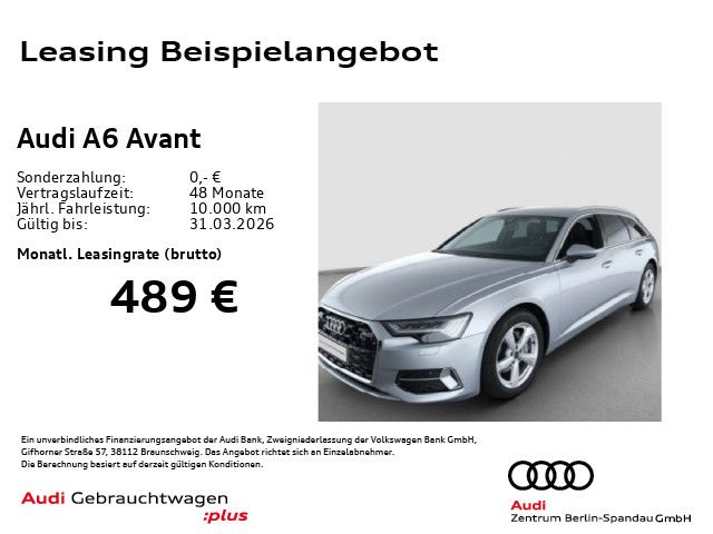 Audi A6 9.465 km 44.455 &euro; Berlin 13581