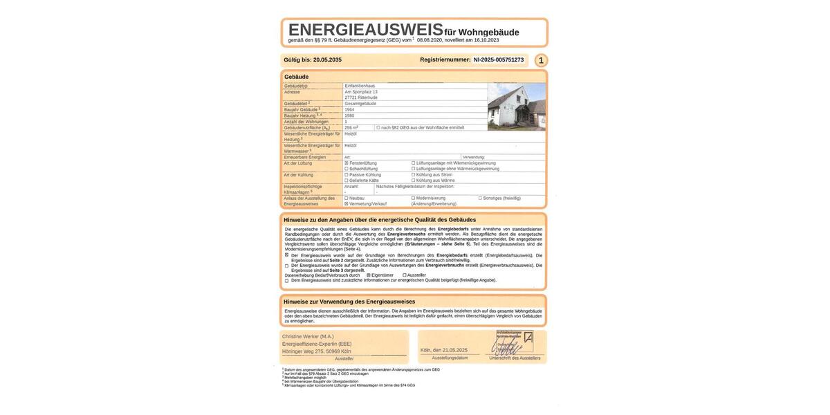 Einfamilienhaus Ritterhude - 6 Zimmer, 170 m&sup2;, 269.000&euro; | Angebot:25255903