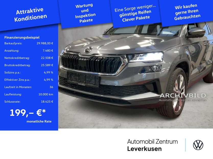 Skoda Karoq 19.979 km 29.988 € Leverkusen 51379