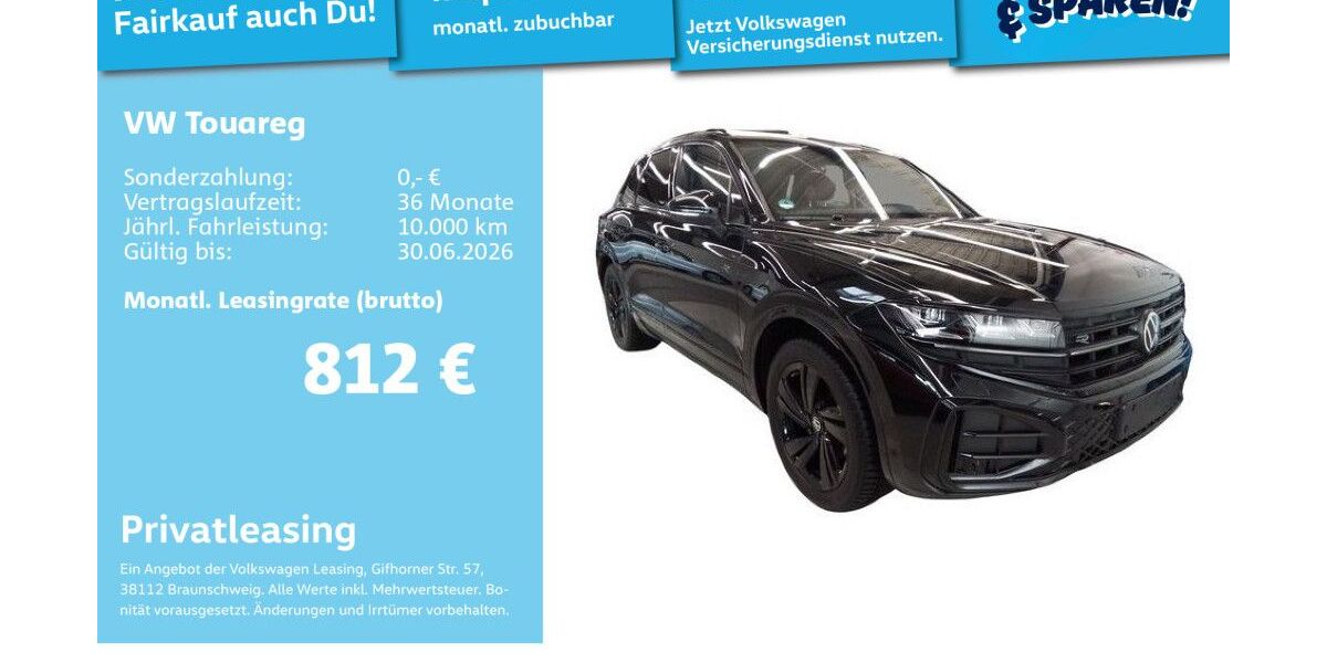 VW Touareg 17.029 km 70.992 &euro; Mannheim 68309