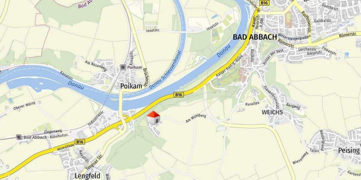 Etagenwohnung Bad Abbach - 3 Zimmer, 84 m&sup2;, 845&euro; | Angebot:25744433