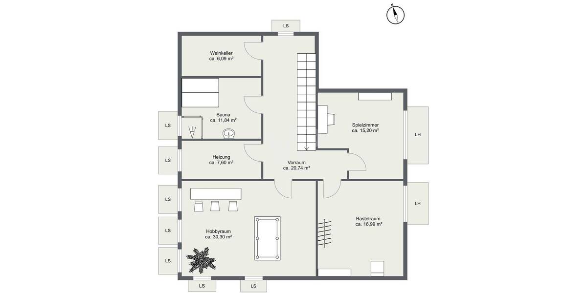 Einfamilienhaus Gräfelfing - 1 Zimmer, 276 m&sup2;, 3.650.000&euro; | Angebot:26512927