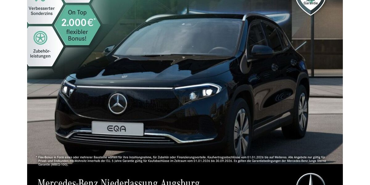 Mercedes-Benz EQA 6.148 km 40.890 &euro; Augsburg 86161