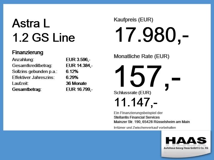Opel Astra 39.300 km 17.980 &euro; Augsburg 86159
