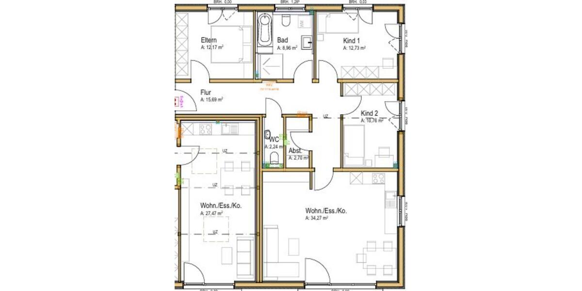 Etagenwohnung Dietmannsried - 4 Zimmer, 104 m&sup2;, 1.250&euro; | Angebot:25298366