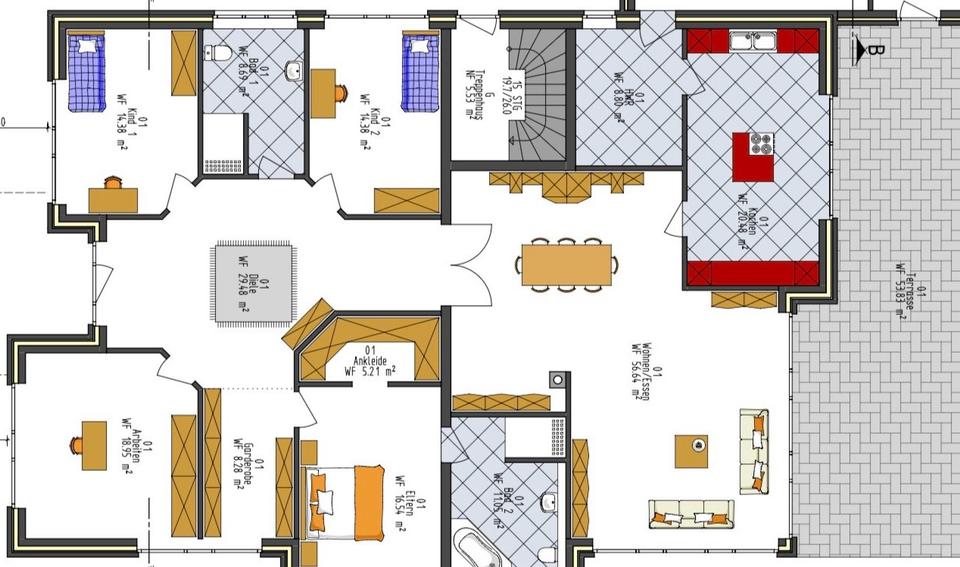 Traumhaftes Zweifamilienhaus mit Garten - Privatverkauf zimmer