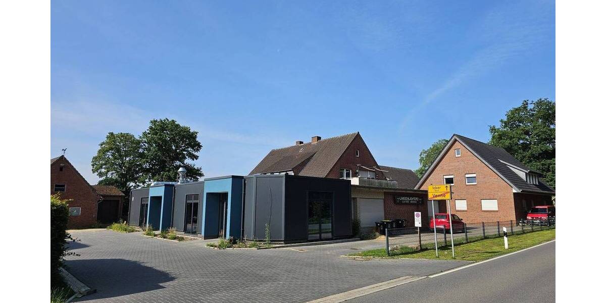 Ostercappeln-Venne: Gewerbeobjekt mit einem Produktions-Betriebsgebäude, einem Bungalow und weiterem Nebengebäude zimmer