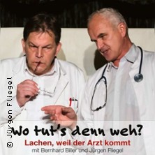 Medizin Kabarett - Lachen, weil der Arzt kommt 06.06.2026 Ev. Kulturkirche Lauta-Stadt