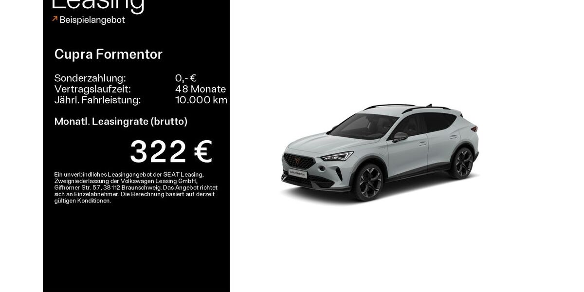 Cupra Formentor 26.100 km 27.449 &euro; Mühlheim 63165