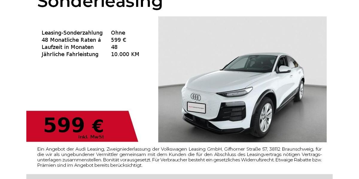 Audi Q6 e-tron 26.257 km 55.990 &euro; Magdeburg 39126