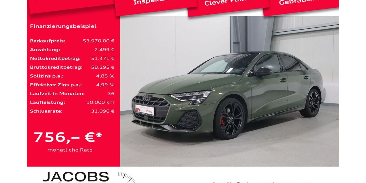 Audi A3 9.999 km 53.970 &euro; Aachen 52078