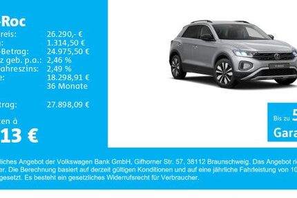 VW T-Roc 10.506 km 25.990 &euro; Gersthofen 86368