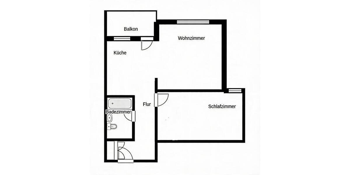 Etagenwohnung Radolfzell - 2 Zimmer, 56 m&sup2;, 830&euro; | Angebot:26228801