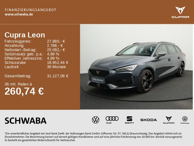 Cupra Leon 46.953 km 27.880 &euro; Gersthofen 86368
