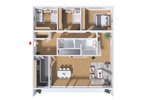 Sorglos Wohnen - Renovierter Bungalow 4 zimmer