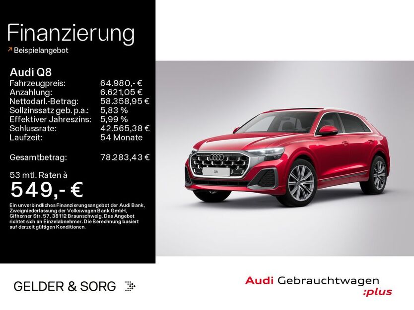 Audi Q8 32.221 km 64.980 € Haßfurt 97437
